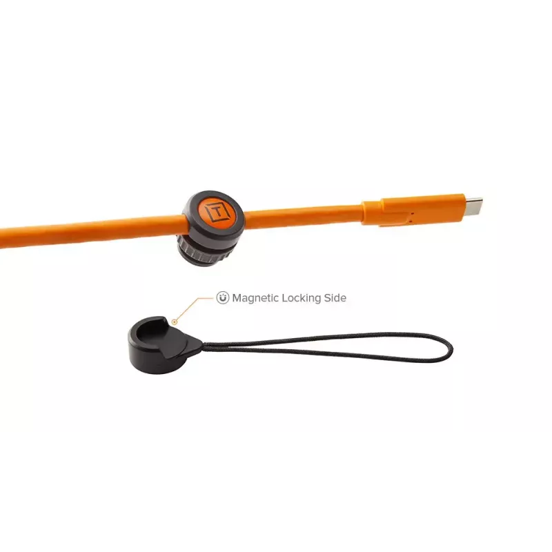 Laikiklis kabeliams Tether Tools TetherGuard TG020 Universalus Juodai Oranžinis 2 vnt.