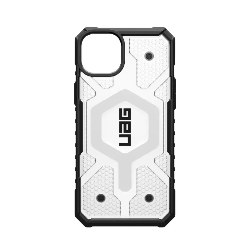 Dėklas Urban Armor Gear Pathfinder iPhone 15 Plus 17 cm Juodas Skaidrus