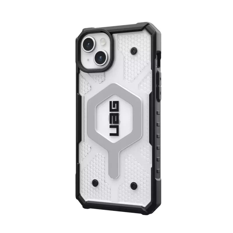 Dėklas Urban Armor Gear Pathfinder iPhone 15 Plus 17 cm Juodas Skaidrus