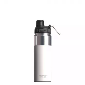 Asobu Alpine Flask 530 ml nerūdijančio plieno baltas pėsčiųjų termosas