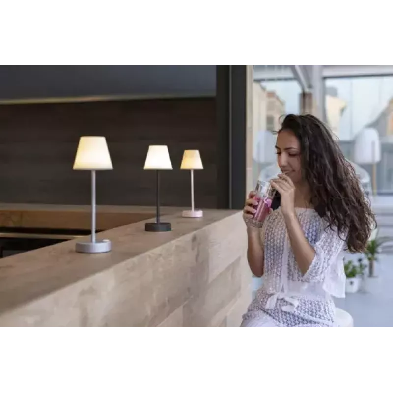 Stalinė lempa Newgarden Lola Slim E27 0.2 W Antracitas