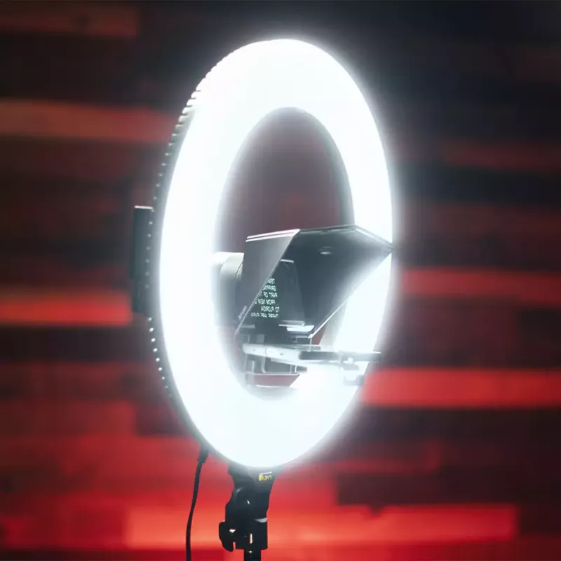 Teleprompteris su žiedine šviesa Ikan HomeStream HS-PROMPTER-RL