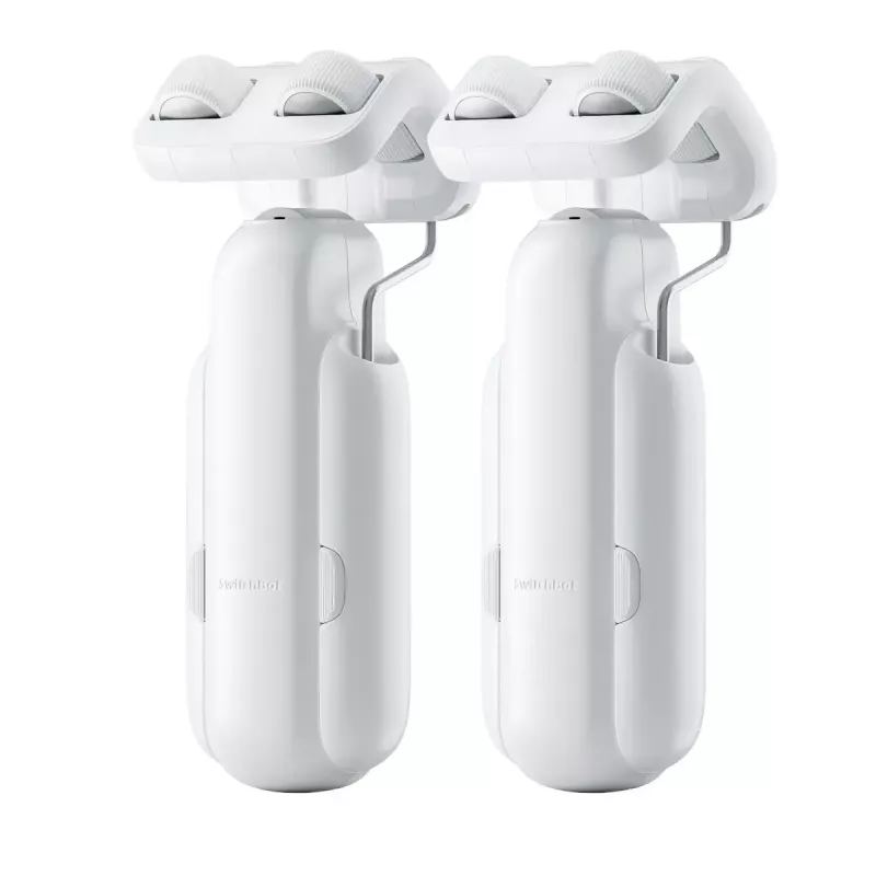 Išmanus užuolaidų variklis SwitchBot W2400000R, skirtas U bėgeliui (ES ir JK) – baterija, USB-C, 15 kg stūmimas