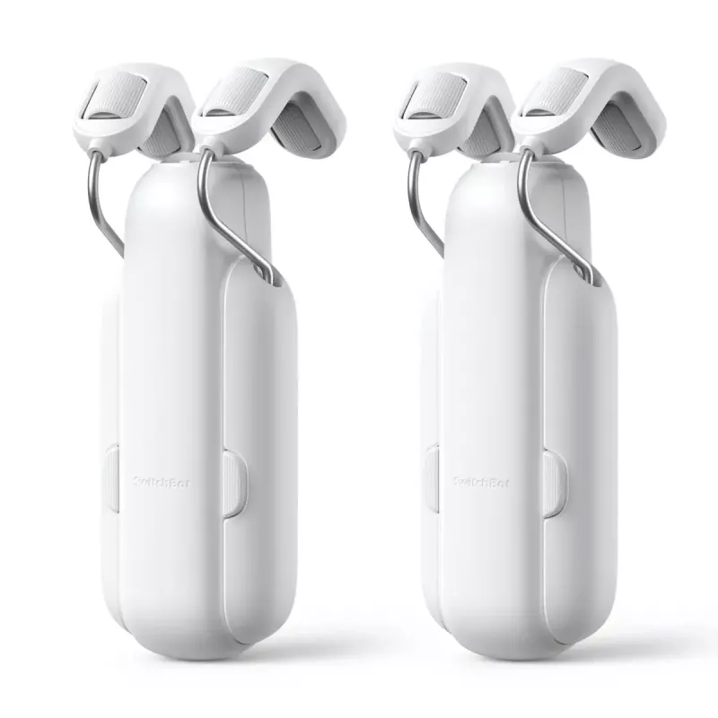 Išmanus užuolaidų variklis SwitchBot W2400000R, skirtas U bėgeliui (ES ir JK) – baterija, USB-C, 15 kg stūmimas