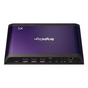 Skaitmeninis medijos grotuvas BrightSign XT1145 8K Ultra HD juodai violetinis