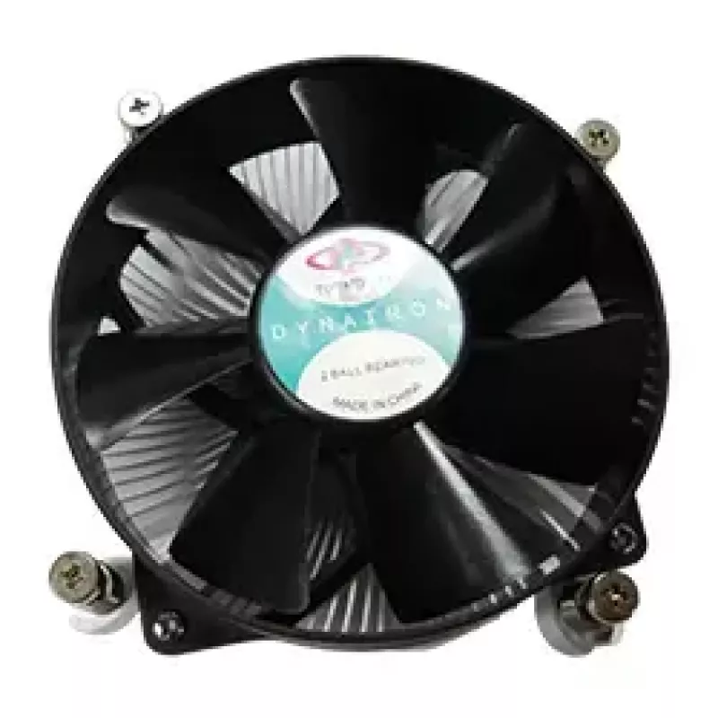 Procesoriaus aušintuvas Dynatron A 2339, 92 mm, aliuminis/juodas, 12 V, 1000–2500 RPM