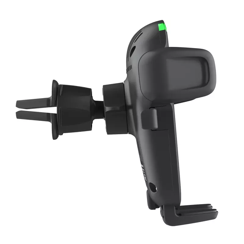 iOttie Easy One Touch 2 belaidis greitasis telefono įkroviklis automobiliui, juodas