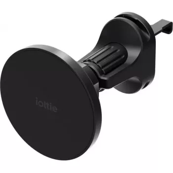 Automobilio ventiliacijos grotelių MagSafe telefono laikiklis iOttie iTap 3 su magnetiniu žiediniu adapteriu ITMNCG108