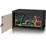 Triton RXA-06-AS4-BAX-A1 19 colių sieninis spintos korpusas 6U, 550x400mm, išardomas, juodas