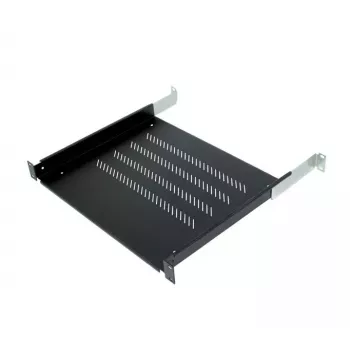 19 colių lentyna Triton RAB-UP-250-A4 1U 250 mm plastikinė juoda
