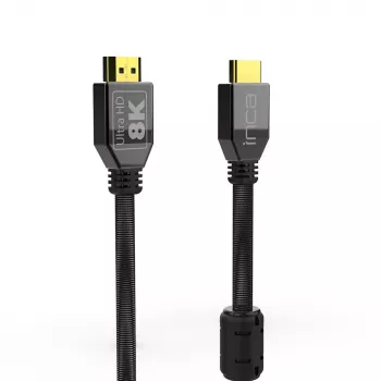 Inca IHD-21 HDMI kabelis 2 m HDMI Type A 3 x HDMI Type A Juodas