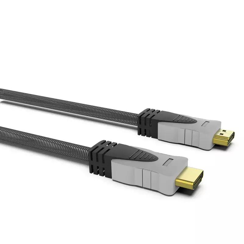 HDMI kabelis Inca IHD-03T 3 m HDMI A tipo kištukas-kištukas pilkas