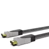 HDMI kabelis Inca IHD-03T 3 m HDMI A tipo kištukas-kištukas pilkas