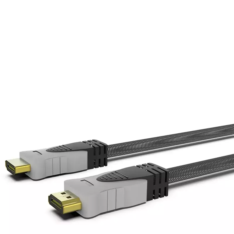 HDMI kabelis Inca IHD-03T 3 m HDMI A tipo kištukas-kištukas pilkas