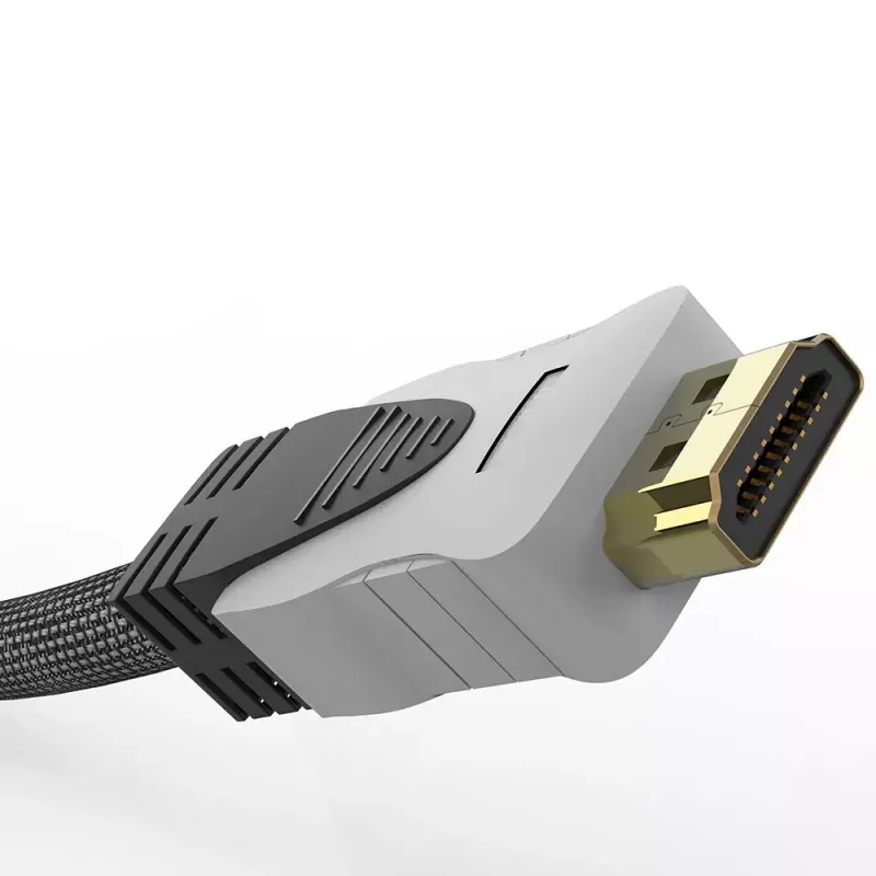 HDMI kabelis Inca IHD-03T 3 m HDMI A tipo kištukas-kištukas pilkas