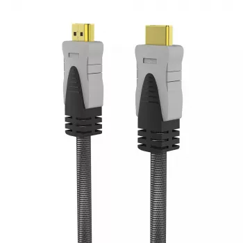 HDMI kabelis Inca IHD-10T 10m HDMI A tipo kištukas – kištukas pilkas