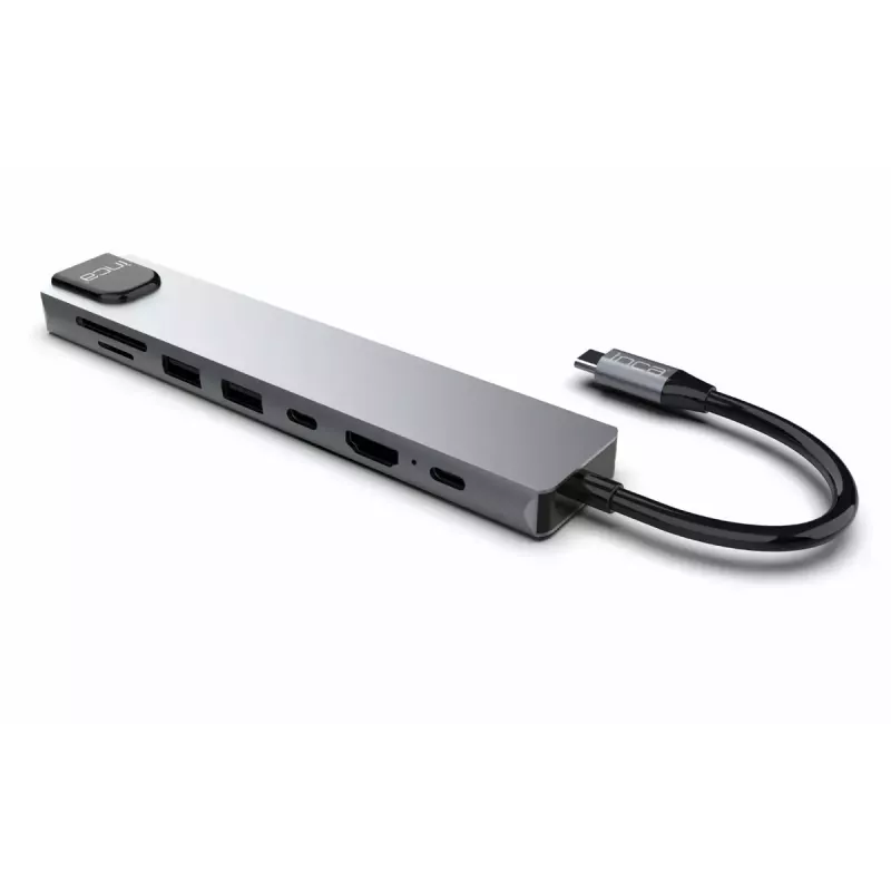 USB Type-C stotelė INCA ITPC-7T 1000 Mbit/s HDMI RJ-45 USB 2.0 USB 3.0