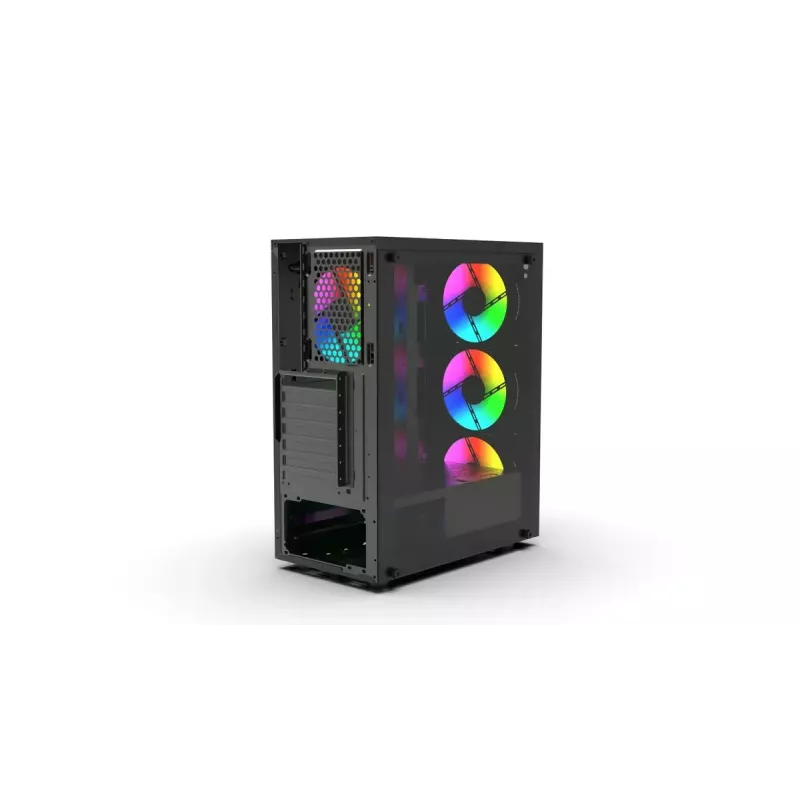 PC korpusas Inca EMG-15XN Midi Tower juodas