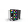 PC korpusas Inca EMG-15XN Midi Tower juodas