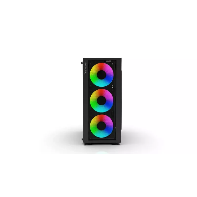 PC korpusas Inca EMG-15XN Midi Tower juodas