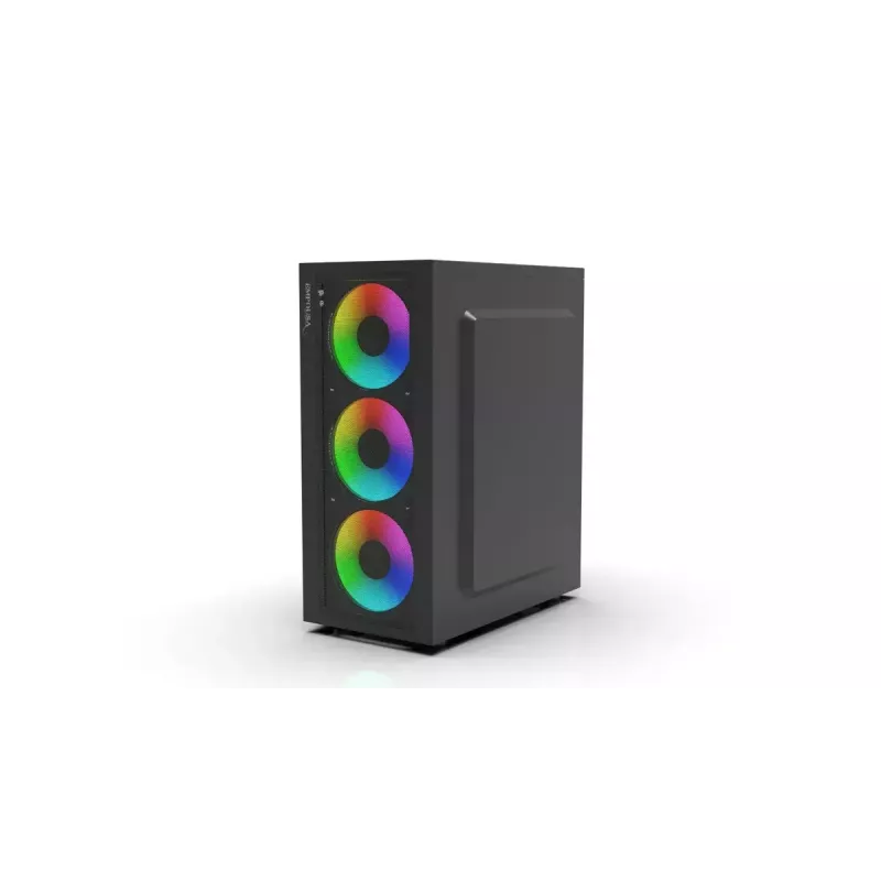 PC korpusas Inca EMG-15XN Midi Tower juodas