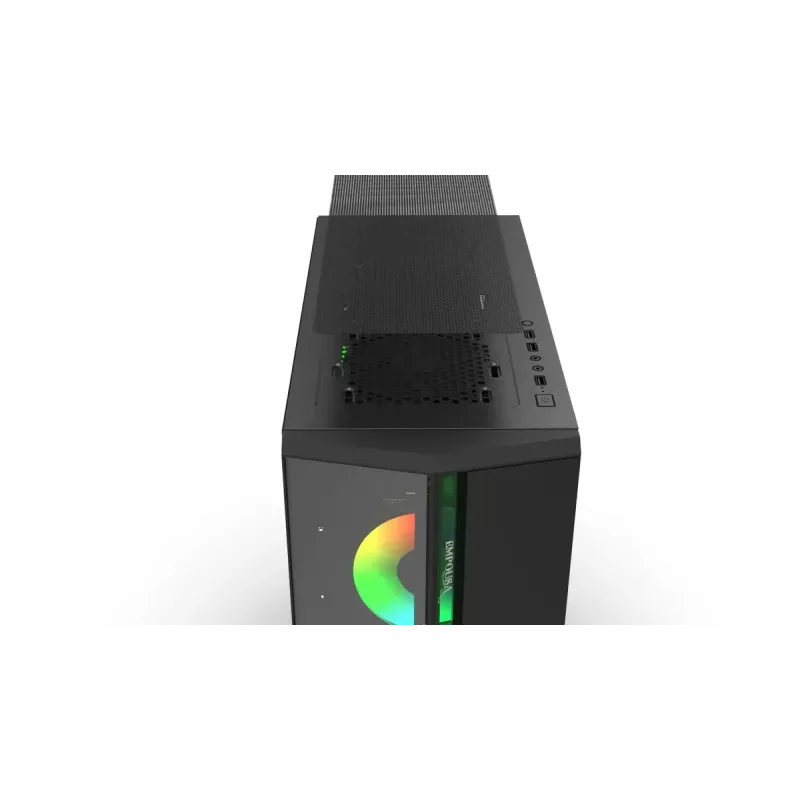 PC korpusas Inca EMG-17XN Midi Tower juodas