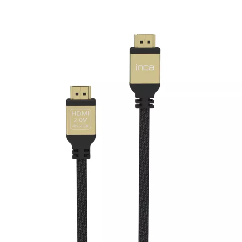 HDMI kabelis Inca IHD-02 2m HDMI A tipo kištukas–kištukas 4K