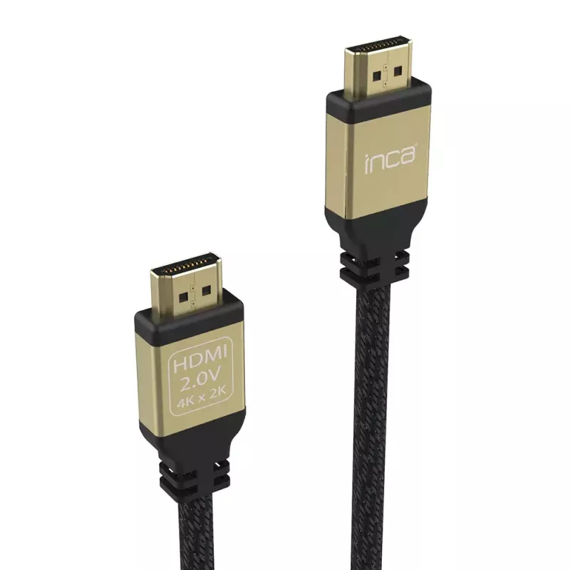 HDMI kabelis Inca IHD-02 2m HDMI A tipo kištukas–kištukas 4K