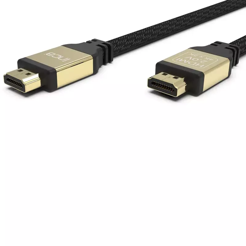 HDMI kabelis Inca IHD-02 2m HDMI A tipo kištukas–kištukas 4K