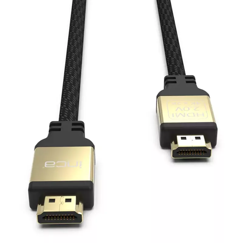 HDMI kabelis Inca IHD-02 2m HDMI A tipo kištukas–kištukas 4K
