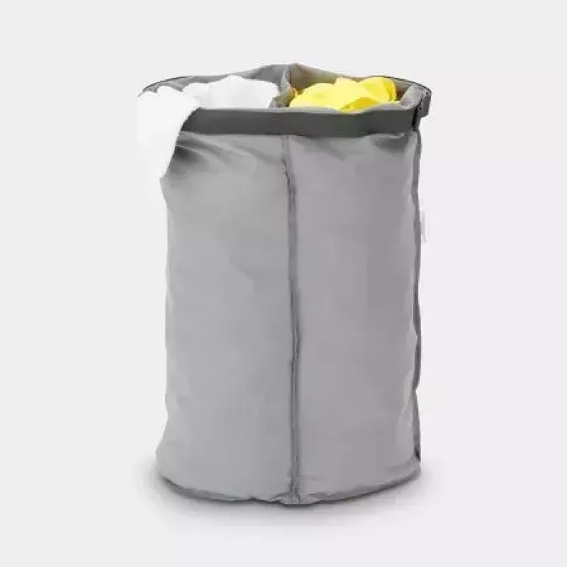 Skalbinų krepšys Brabantia 102387 55L Oval Cotton Pilka