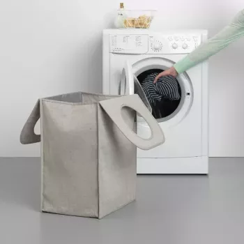 Skalbinų krepšys Brabantia 120367 55L stačiakampis pilkas