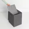 Krepšys skalbiniams Brabantia 120442 35L stačiakampis juodas