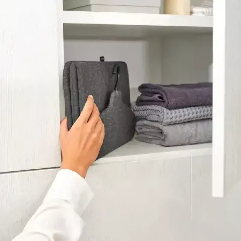 Brabantia sulankstoma garų lenta 40 x 85 cm juoda