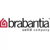Krepšys skalbiniams Brabantia 35L tamsiai pilka ir balta