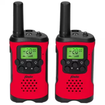 Alecto FR115RD racija 8 kanalų 446 MHz juoda raudona