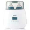 Buteliukų šildytuvas Alecto BW700TWIN – dvigubas 3-in-1 elektrinis buteliukų šildytuvas, 512 W, 230 V, baltas