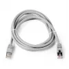 Tinklo kabelis Gembird PP6A-LSZHCU-1.5M RJ-45 Cat6a 1,5 m pilkas