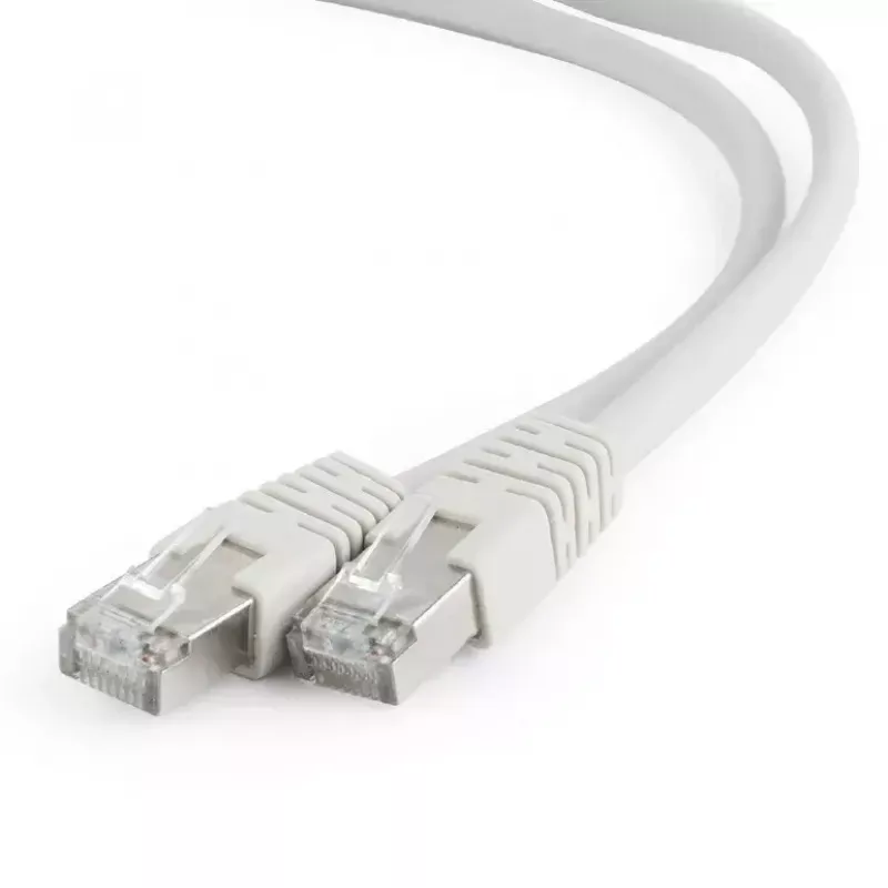 Gembird PP6A-LSZHCU-2M Cat6A S/FTP LSZH komutacinis kabelis, RJ-45, 2 m, pilkas