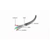 Gembird PP6A-LSZHCU-3M Cat6A S/FTP LSZH komutacinis kabelis, RJ-45, 3 m, pilkas