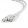 Gembird PP6A-LSZHCU-3M Cat6A S/FTP LSZH komutacinis kabelis, RJ-45, 3 m, pilkas
