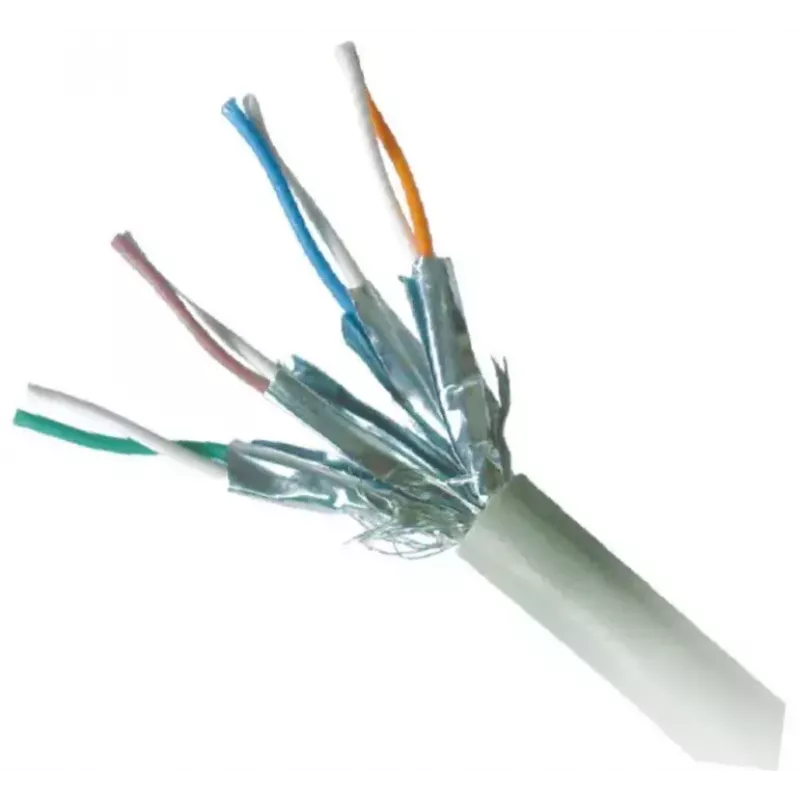Gembird PP6A-LSZHCU-3M Cat6A S/FTP LSZH komutacinis kabelis, RJ-45, 3 m, pilkas