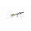 Tinklo laidas Gembird Cat6 F/UTP (FTP) 0,25 m, RJ-45 – RJ-45, baltas