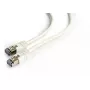 Tinklo laidas Gembird Cat6 F/UTP (FTP) 0,25 m, RJ-45 – RJ-45, baltas