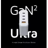 Xtorm 140W GaN² Ultra sieninis įkroviklis AC universalus 3 USB Type-C greitas įkrovimas