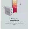 Xtorm 140W GaN² Ultra sieninis įkroviklis AC universalus 3 USB Type-C greitas įkrovimas