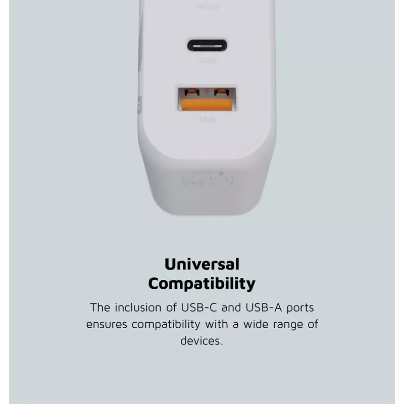 Xtorm 140W GaN² Ultra sieninis įkroviklis AC universalus 3 USB Type-C greitas įkrovimas