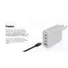 Xtorm 140W GaN² Ultra sieninis įkroviklis AC universalus 3 USB Type-C greitas įkrovimas