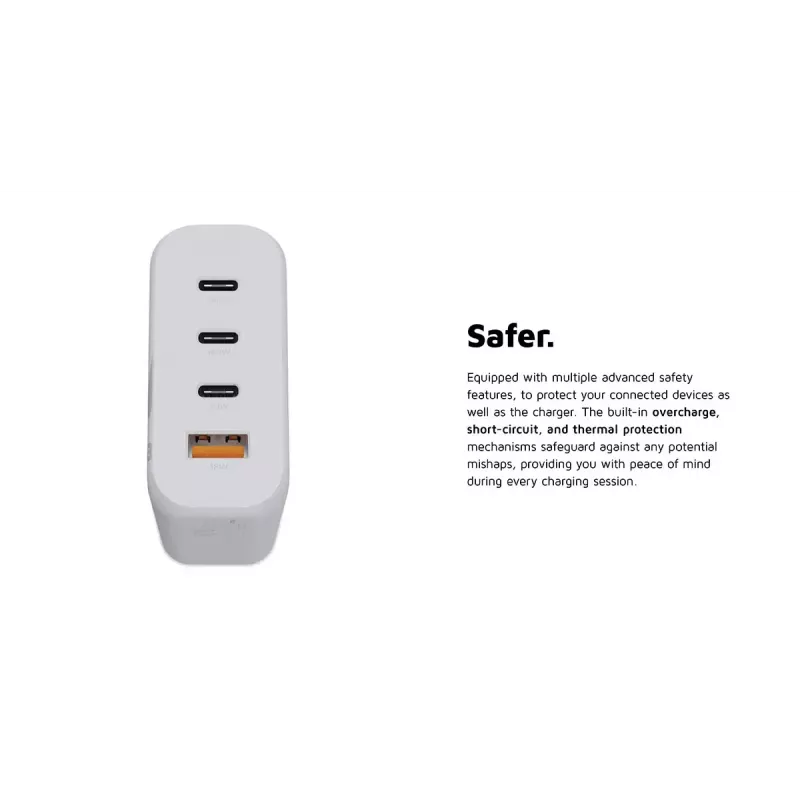 Xtorm 140W GaN² Ultra sieninis įkroviklis AC universalus 3 USB Type-C greitas įkrovimas