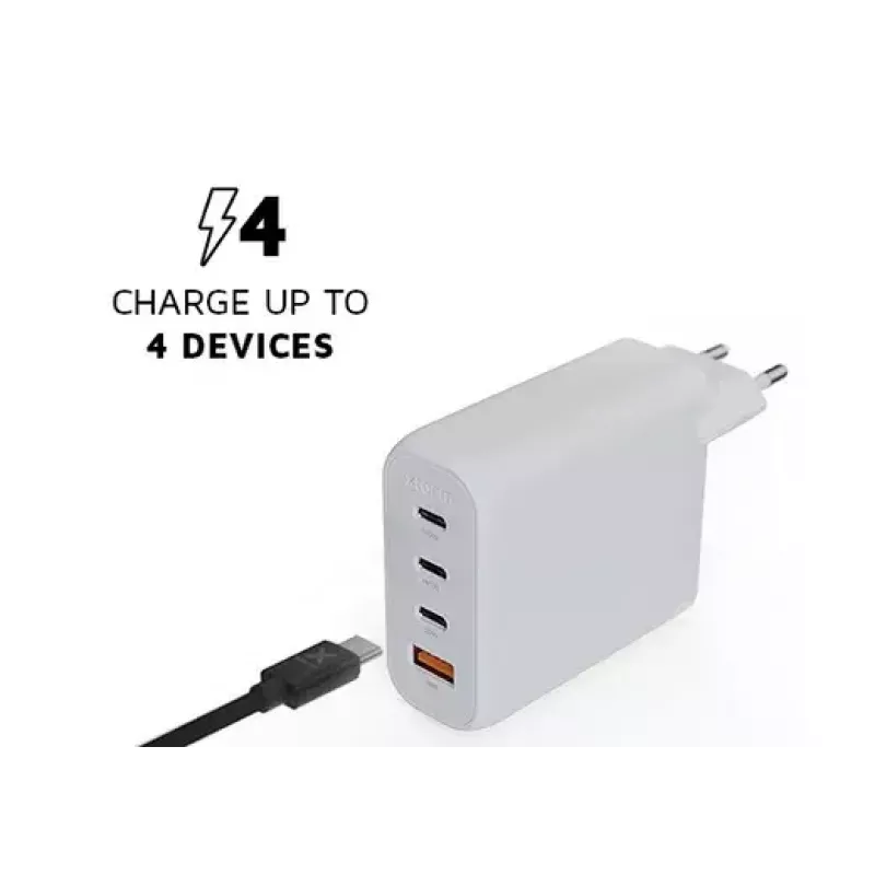 Xtorm 140W GaN² Ultra sieninis įkroviklis AC universalus 3 USB Type-C greitas įkrovimas